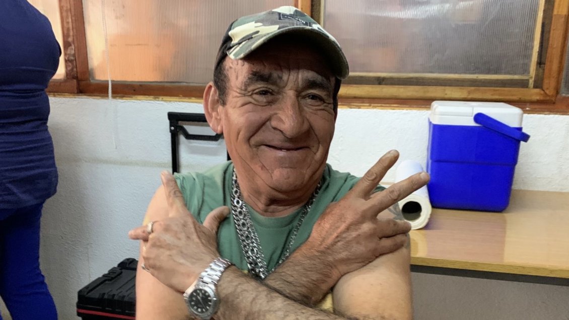 Personas en situación de calle fueron inmunizadas en Rancagua