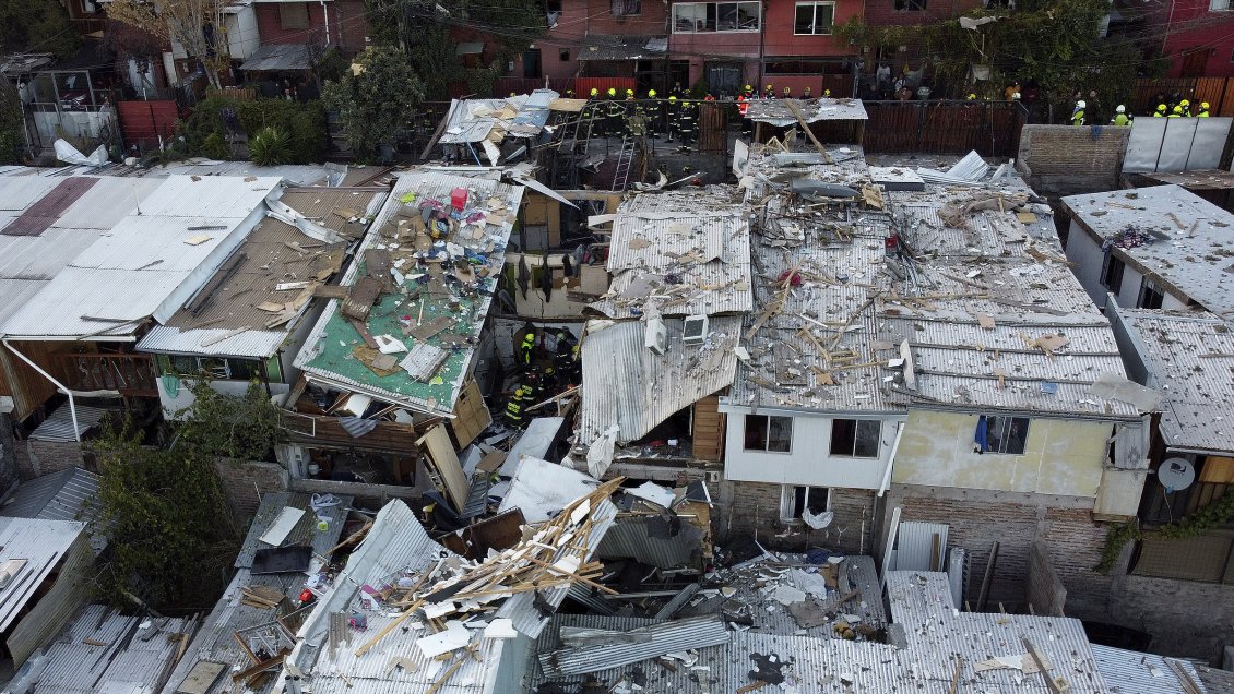 Murió una de las afectadas por explosión de gas en Lo Barnechea