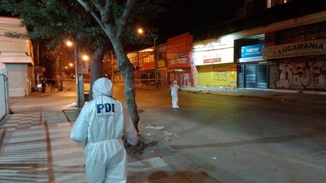 Hombre en situación de calle murió tras ser apuñalado en el centro de Viña