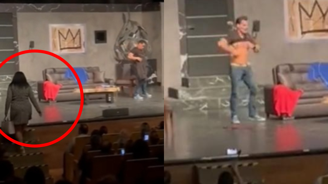 Cristián de la Fuente vivió incómodo momento en teatro: 