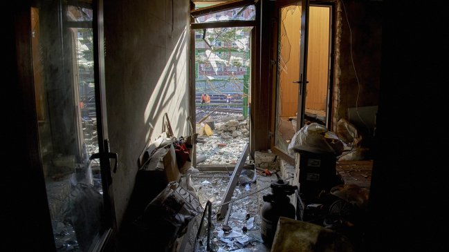 Rusia bombardeó nuevamente la capital ucraniana mientras pierde la iniciativa en Bajmut