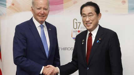  Biden y Kishida se reunieron para coordinar esfuerzos antes del inicio del G7  