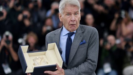   Harrison Ford recibió una Palma de Oro de Honor en Cannes 2023 