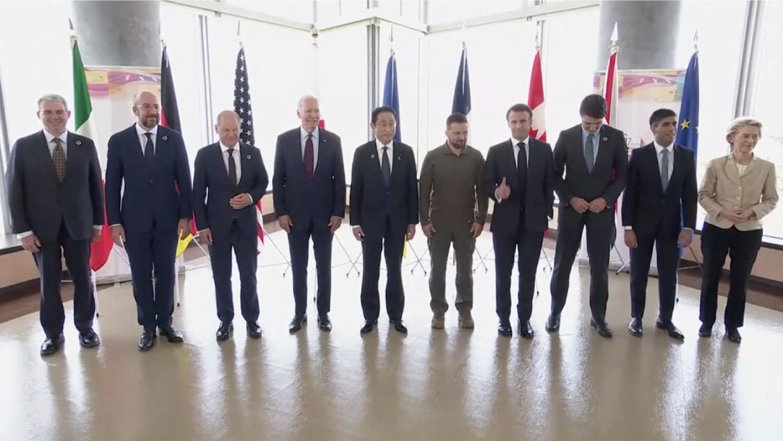 El G7 se reúne con Zelenski en una cita centrada en ayuda militar