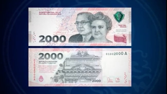  Argentina pone en circulación un billete de mayor denominación ante la gran inflación  