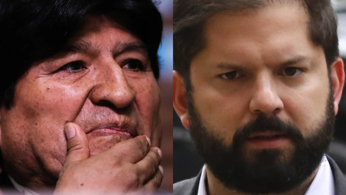 Evo Morales fustigó al Presidente Gabriel Boric por apoyo de Chile a Perú