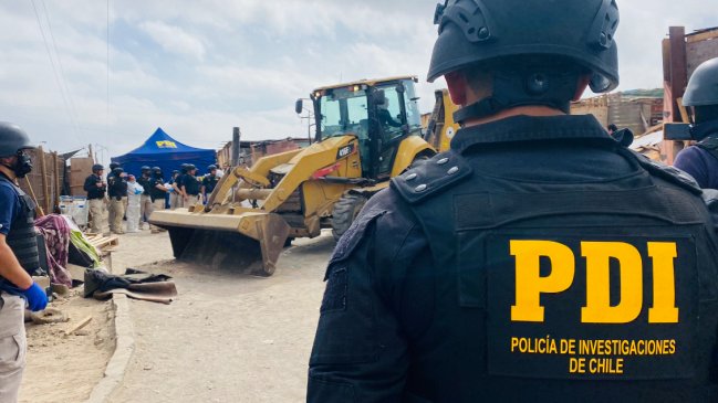 Fiscal detalló hallazgo de dos cuerpos en Arica tapados con concreto