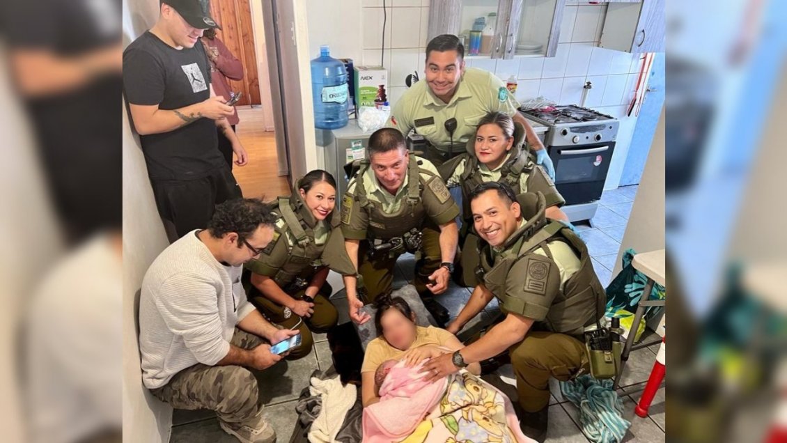 Alto Hospicio: Carabineros asistieron parto domiciliario