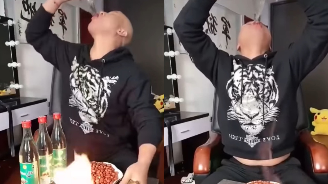 Le dio un coma etílico: Influencer murió tras transmisión en vivo bebiendo botellas de alcohol