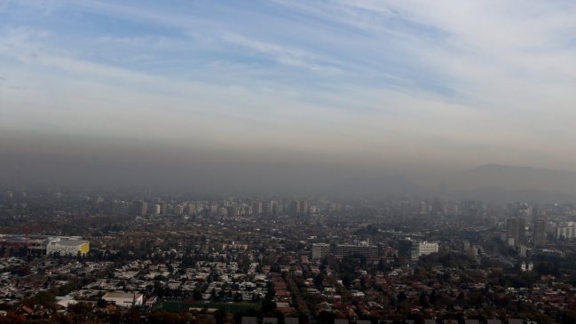  La Región Metropolitana estará bajo alerta ambiental este domingo  
