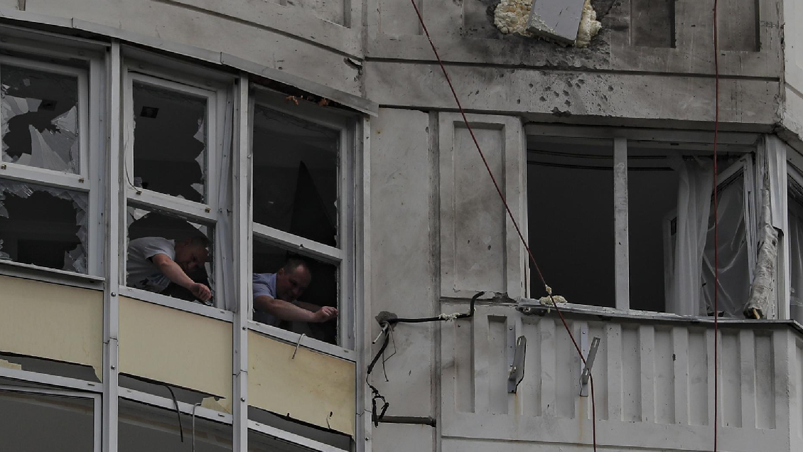 Moscú sufrió su primer ataque masivo de drones