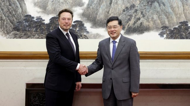   Canciller de China se comprometió ante Musk a una 