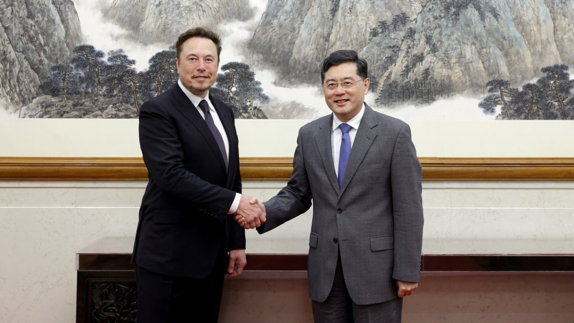 Canciller de China se comprometió ante Musk a una 