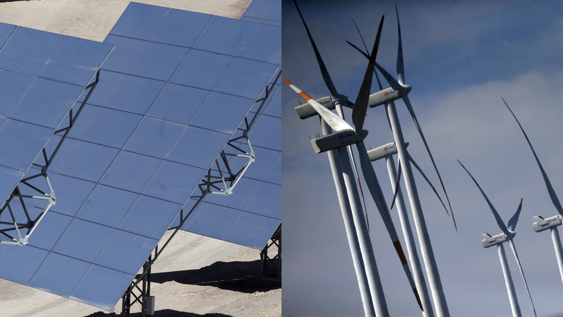 Energías solar y eólica representaron el 32% de la matriz chilena en 2022