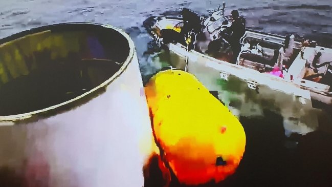  Cohete espacial lanzado por Corea del Norte se estrelló en el mar Amarillo  