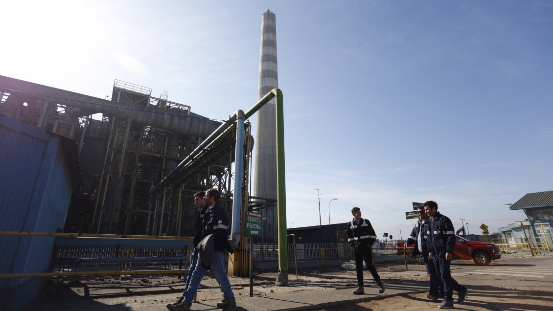 Tras 58 años de operación, la Fundición Ventanas de Codelco apagó sus hornos
