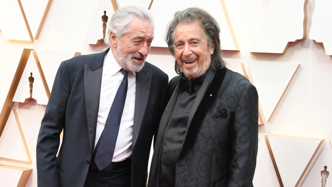 Robert De Niro felicitó a Al Pacino por su próximo bebé: 