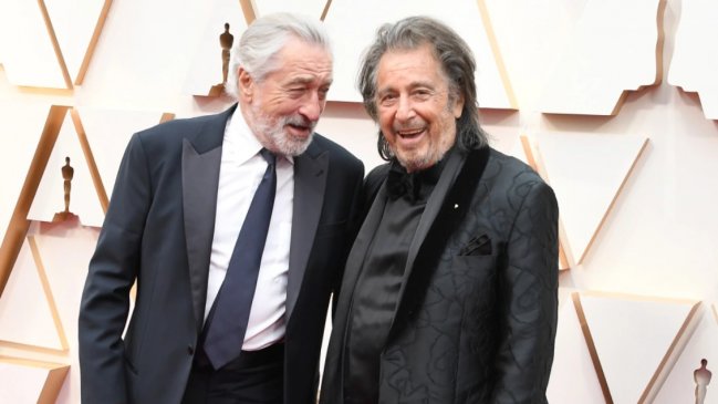 Robert De Niro felicitó a Al Pacino por su próximo bebé: 