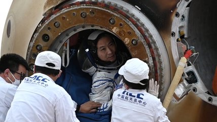   Tripulación de Shenzhou-15 regresó a la Tierra tras completar la estación espacial china 