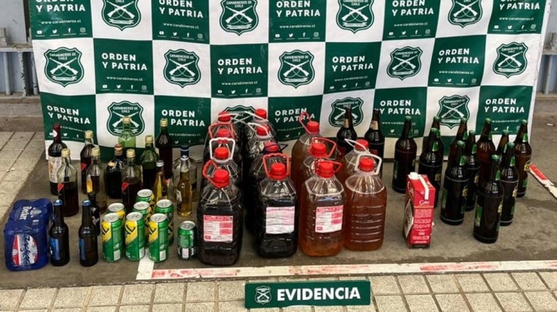 Carabineros desbarató venta clandestina de licores en restaurante de Chillán