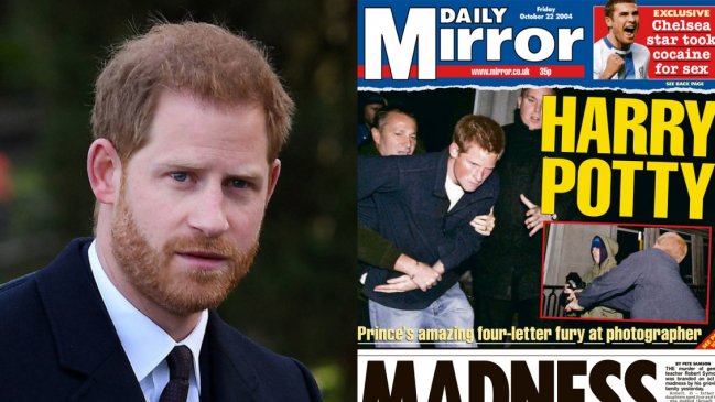   El príncipe Harry culpó a los diarios de generarle 