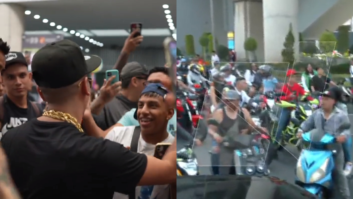 El Jordan 23 tuvo masivo recibimiento en México: Fans bloquearon el aeropuerto para ver al chileno