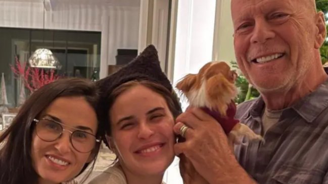 El emotivo homenaje de Demi Moore a Bruce Willis en el Día del Padre: 