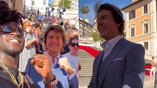 Tom Cruise paralizó Roma con el estreno de 