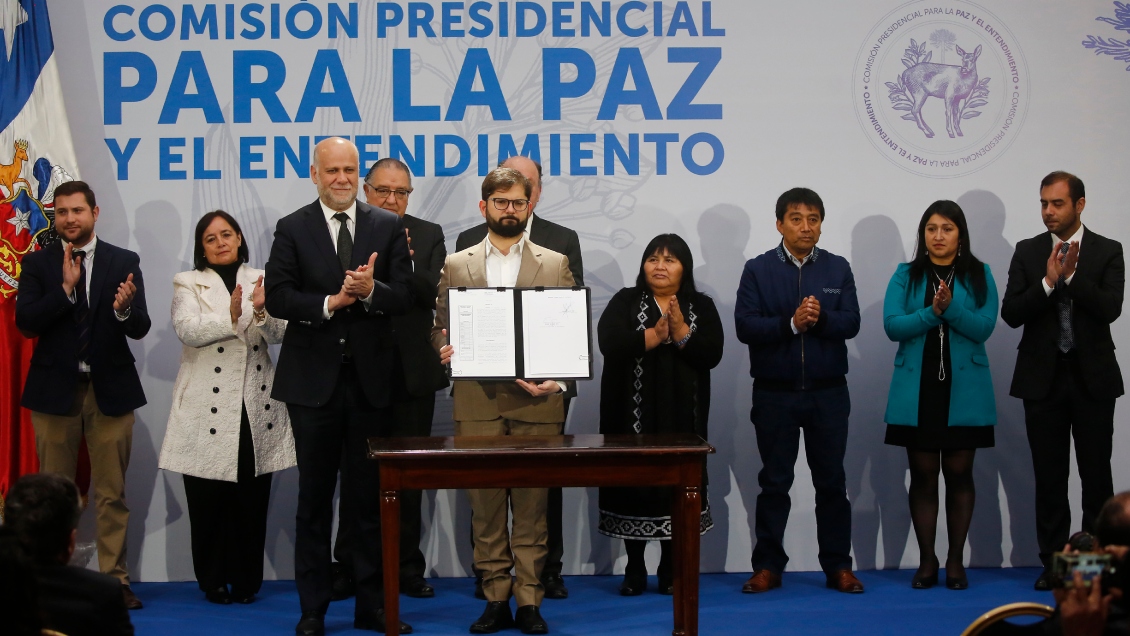 Boric instaló la Comisión para la Paz: 