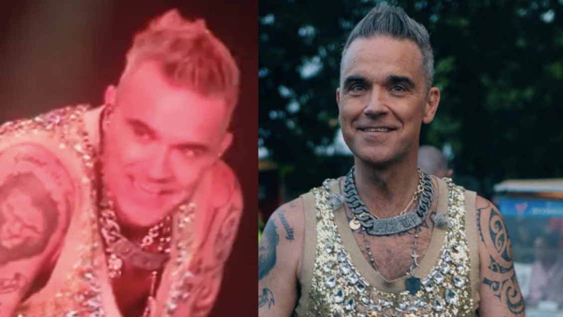 Robbie Williams interrumpió concierto por sufrir secuelas del Covid: 