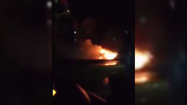 Una camioneta quemada y dos conductores heridos en nuevo ataque en Ercilla