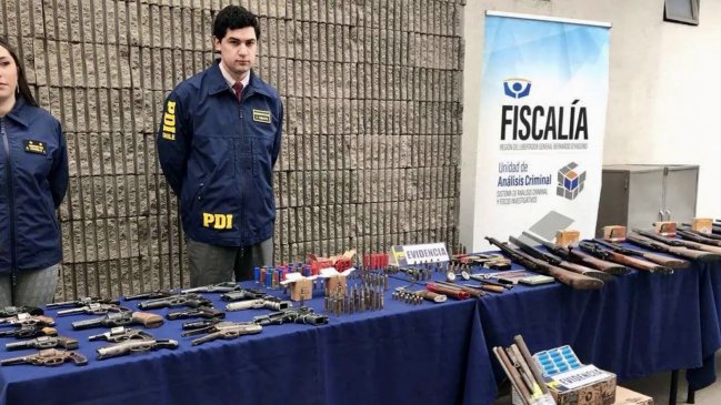 Diez años de cárcel para exgendarme que mantenía una armería ilegal en su casa