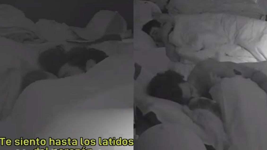 La voz en off los interrumpió: Íntimo momento de Lucas y Fran en 