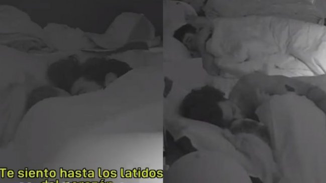 La voz en off los interrumpió: Íntimo momento de Lucas y Fran en 