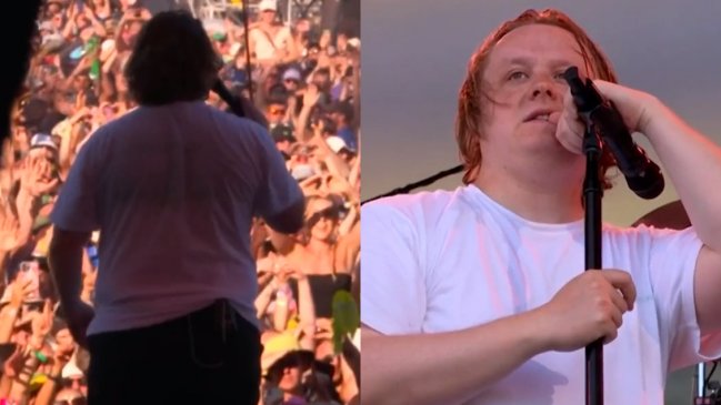 Lewis Capaldi sufrió crisis de Tourette en Glastonbury y el público lo ayudó a cantar