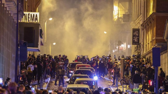  Francia: Disminuyen los disturbios pero el amplio despliegue de seguridad se mantiene  