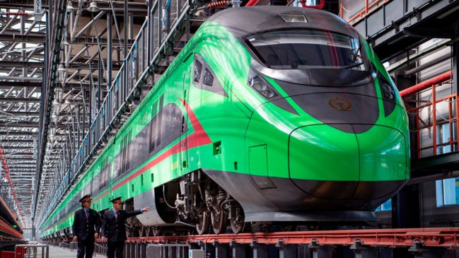 China progresa en desarrollo de un nuevo tren bala