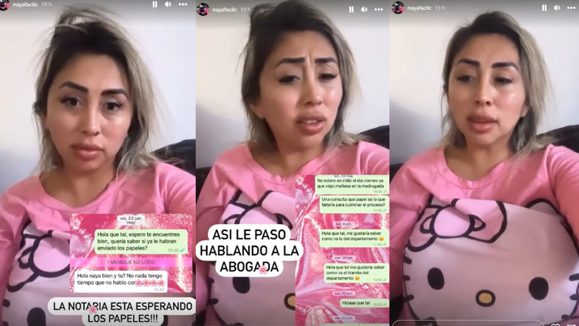 Naya Fácil compartió descargos por problemas con papeleo de departamento rifado