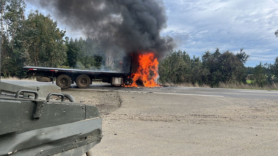 Detuvieron en Cañete a presunto autor de atentado incendiario que dejó a conductor herido