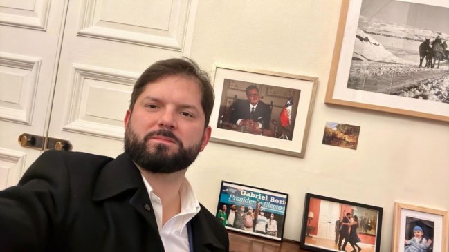 Boric se sumó a la fiebre a Threads y realizó su primera publicación