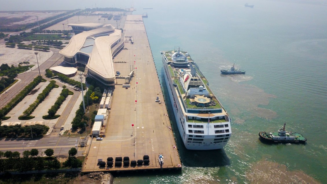 Tianjin dio la bienvenida al primer crucero internacional en tres años