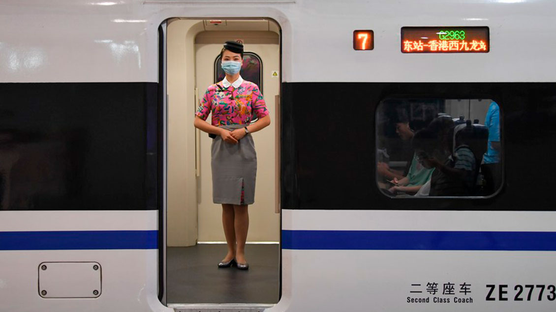 China registra 133 millones de viajes en tren durante primeros 10 días de temporada alta de verano