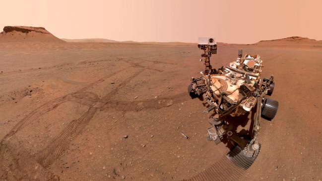   Hallan en el cráter de Jezero en Marte diversas moléculas orgánicas 