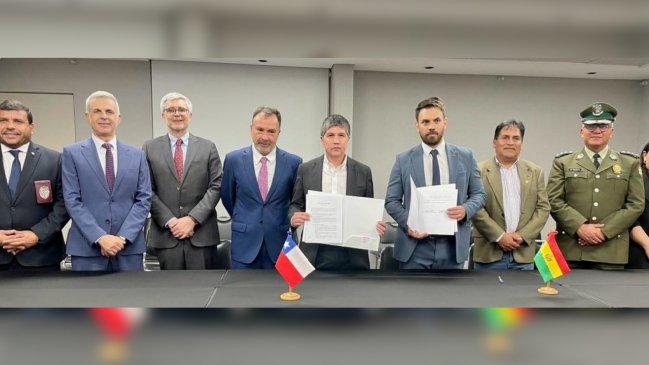   Autoridades de Chile y Bolivia se reunieron en Iquique a hablar de seguridad 