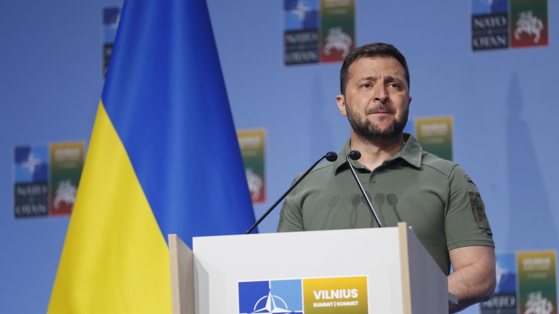 Zelenski agradece apoyo a la OTAN, aunque una invitación a entrar habría sido 