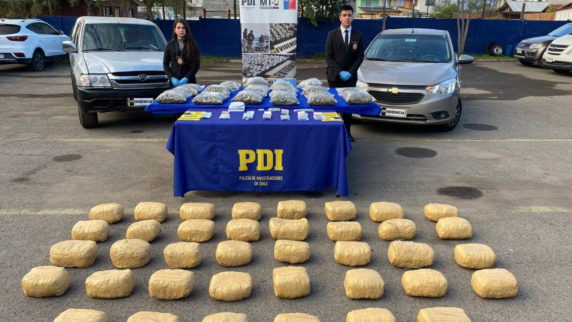PDI detuvo a ocho personas acusadas de tráfico de drogas en Estación Central