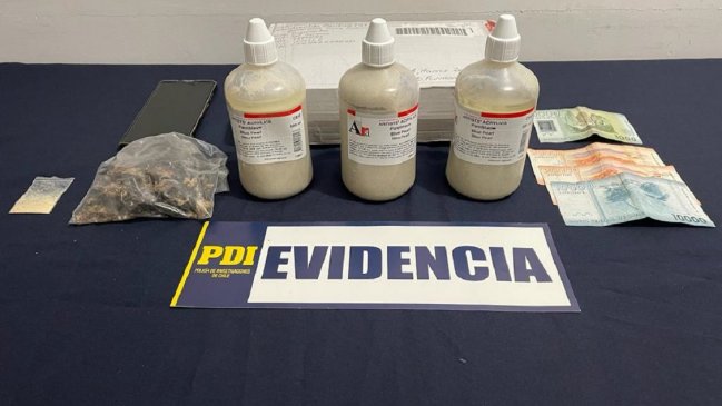 Veterinario fue detenido en La Serena al recibir encomienda con casi dos kilos de éxtasis