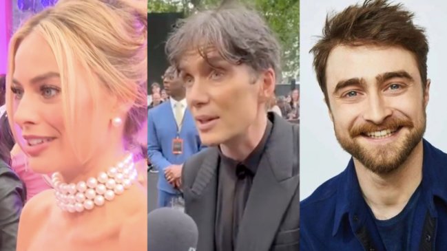  Margot Robbie, Cillian Murphy y Daniel Radcliffe apoyan la huelga de actores y actrices  