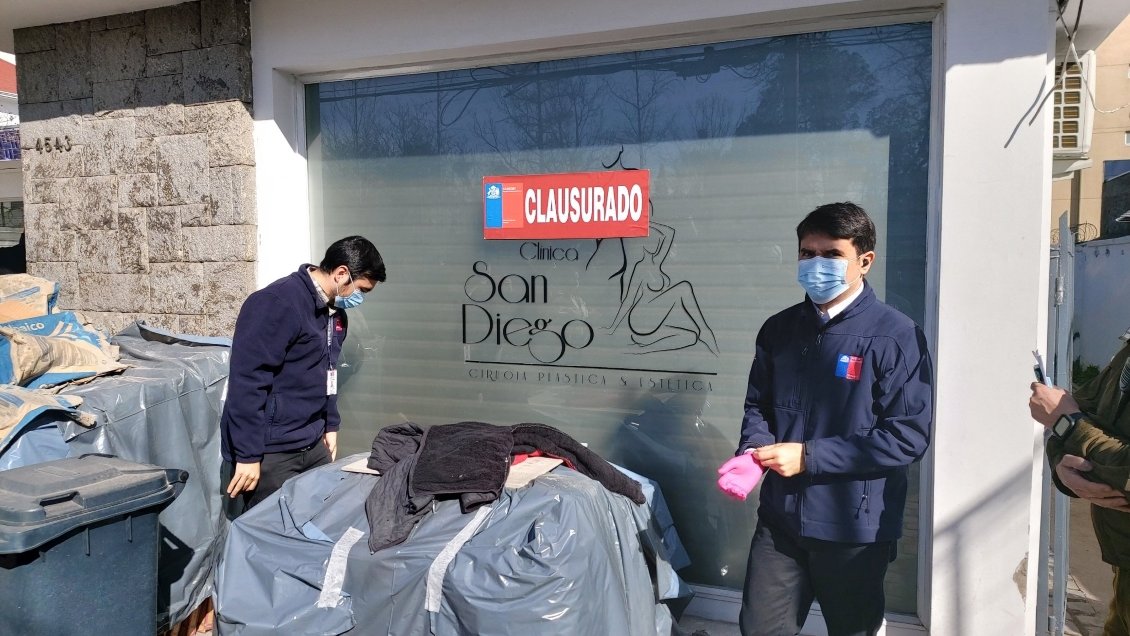 Seremi de Salud clausuró clínica estética de Ñuñoa por incumplimientos sanitarios