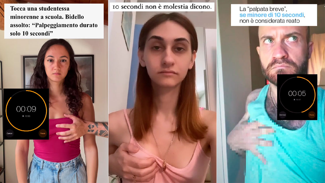 Indignación en Italia: Juez consideró que tocar sin consentimiento por 10 segundos no es delito